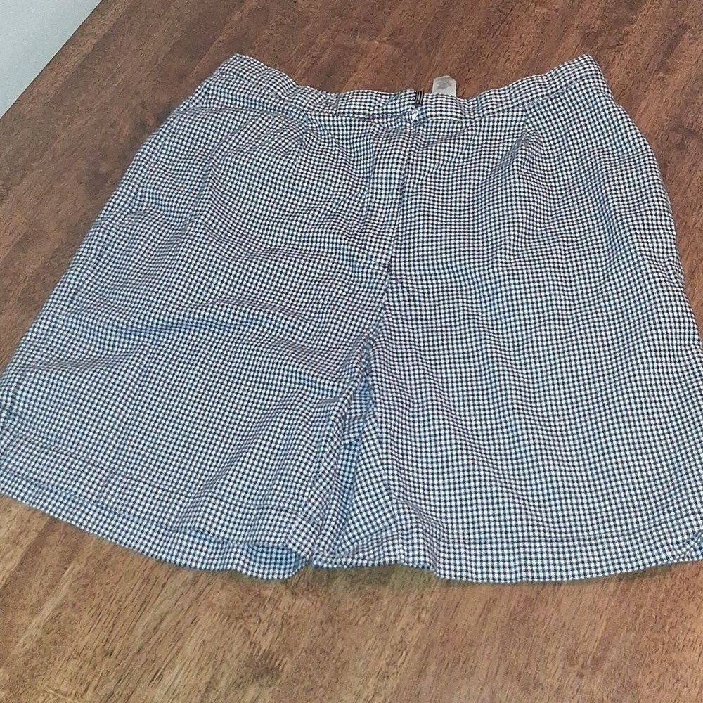 Liz Golf Vintage Micro Gingham shorts- 10